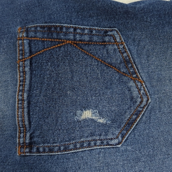 KENDALL & KYLIE High Waist Blue Jean Denim Shorts, The Icon Short, Cut Offs - Picture 6 of 9